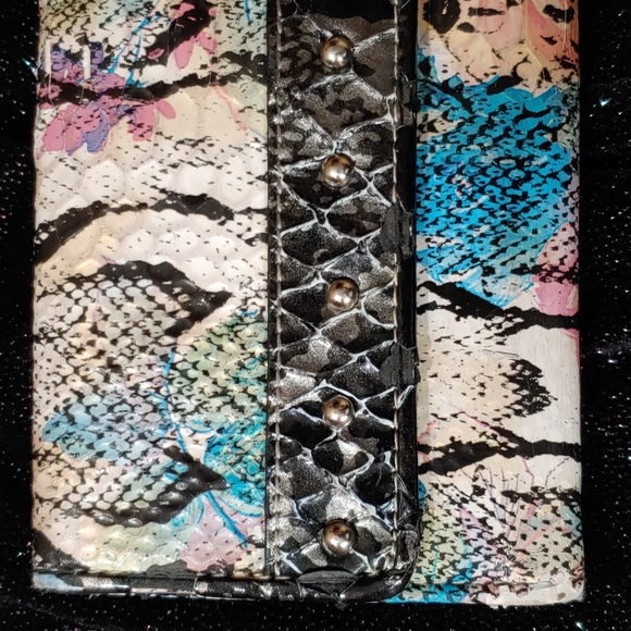 Multi Color Studded Wallet - Picture 2 of 16